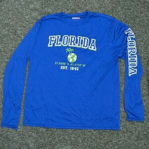 Blue Long Sleeve Florida Tee